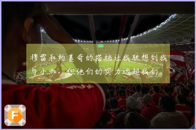 穆雷和约基奇的搭档让我联想到我与小加，但他们的实力远超我们。